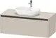 Duravit Ketho.2 Servantskap, 1 Skuff 1200x550 mm, Taupe