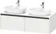 Duravit Ketho.2 Servantskap, 2 Skuffer 1400x550 mm, Dobbel, Hvit Matt