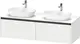 Duravit Ketho.2 Servantskap, 2 Skuffer 1600x550 mm, Dobbel, Hvit Matt