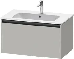 Duravit Ketho.2 Servantskap, 1 Skuff 810x480 mm, Betonggrå