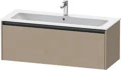 Duravit Ketho.2 Servantskap, 1 Skuff 1210x480 mm, Tekstil