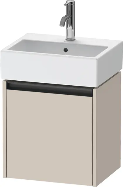 Duravit Ketho.2 Servantskap, 1 Dør 434x338 mm, Høyre, Taupe 