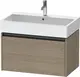 Duravit Ketho.2 Servantskap, 1 Skuff 784x460 mm, Terra Eik