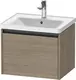 Duravit Ketho.2 Servantskap, 1 Skuff 584x455 mm, Terra Eik