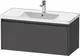 Duravit Ketho.2 Servantskap, 1 Skuff 984x455 mm, Grafitt Matt