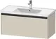 Duravit Ketho.2 Servantskap, 1 Skuff 984x455 mm, Taupe Matt