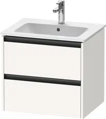 Duravit Ketho.2 Servantskap, 2 Skuffer 610x480 mm, Hvit Matt