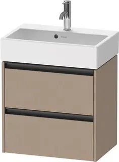 Duravit Ketho.2 Servantskap, 2 Skuffer 584x390 mm