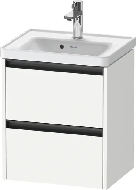 Duravit Ketho.2 Servantskap, 2 Skuffer 484x375 mm, Hvit Matt 