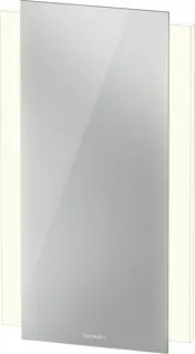 Duravit Ketho.2 Speil m/LED-Lys 400x700 mm, dimmer, Hvit Matt
