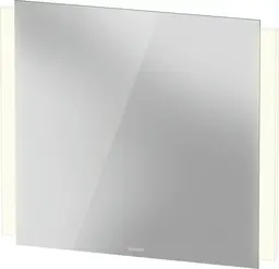 Duravit Ketho.2 Speil m/LED-Lys 800x700 mm, dimmer, Hvit Matt