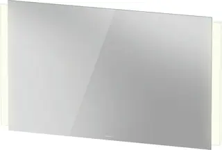 Duravit Ketho.2 Speil m/LED-Lys 1200x700 mm, dimmer, Hvit Matt