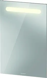 Duravit No.1 Speil m/LED-Lys 450x700 mm, Hvit Matt
