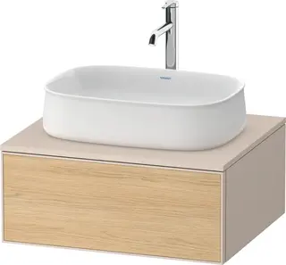 Duravit Zencha Servantskap, 1 Skuff 650x550 mm, Eik Natur/Taupe