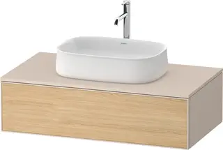 Duravit Zencha Servantskap, 1 Skuff 1000x550 mm, Eik Natur/Taupe