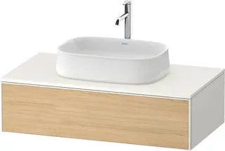 Duravit Zencha Servantskap, 1 Skuff 1000x550 mm, Eik Natur/Hvit