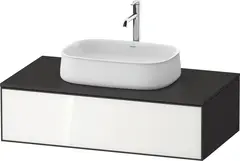 Duravit Zencha Servantskap, 1 Skuff 1000x550 mm, Hvit/Grafitt