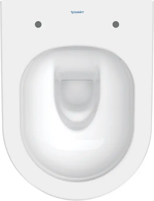 Duravit Compact D-Neo Vegghengt toalett 370x480 mm, Rimless, Hvit 