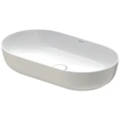 Duravit Luv Toppmontert servant 690x400 mm, u/bl.hull, u/overl&#248;p, Gr&#229;