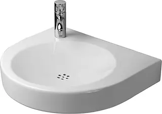 Duravit Architec Vegghengt servant 575x520 mm, Blanderhull Venstre