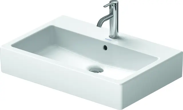 Duravit Vero Møbelservant 700x470 mm, 1 bl.hull, u/o.l, Hvit m/WG 