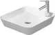 Duravit Cape Cod Toppmontert servant 460x460 mm, 1 bl.hull, u/o.l, Hvit m/WG