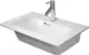 Duravit Me By Starck Compact M&#248;belser. 630x400 mm, 1 bl.hull, m/overl&#248;p, Hvit