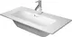 Duravit Me By Starck Compact M&#248;belser. 830x400 mm, 1 bl.hull, m/overl&#248;p, Hvit