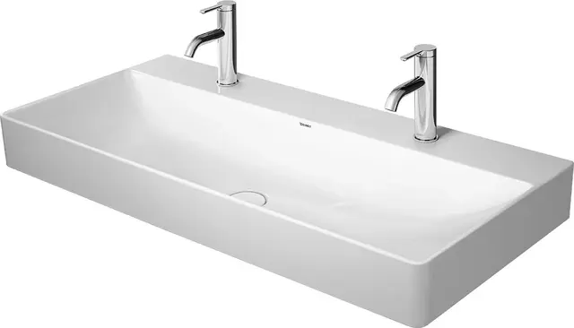 Duravit DuraSquare Møbelservant 1000x470 mm, u/bl.hull, u/o.l, Hvit m/WG 