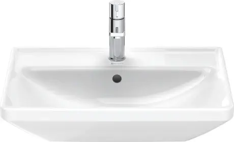 Duravit D-Neo Vegghengt Servant 600x440 mm, 1 bl.hull, m/o.l, Hvit 