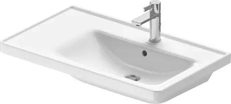 Duravit D-Neo Møbelservant 800x480 mm, u/bl.hull, m/o.l, Hvit 