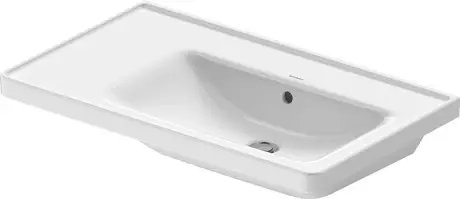 Duravit D-Neo Møbelservant 800x480 mm, u/bl.hull, m/o.l, Hvit 