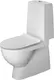 Duravit DuraStyle Gulvst&#229;ende toalett 360x655 mm, Rimless, Hvit m/WG