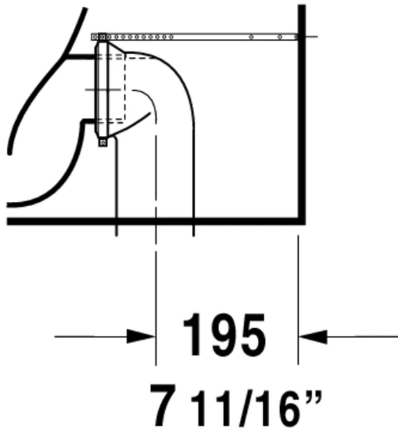 Duravit Starck 3 Gulvstående toalett 370x660 mm, Hvit med WonderGliss 