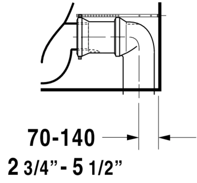 Duravit Starck 3 Gulvstående toalett 370x660 mm, Hvit med WonderGliss 