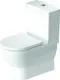 Duravit Starck 3 Gulvst&#229;ende toalett 370x660 mm, Hvit med HygieneGlaze