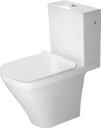 Duravit DuraStyle Gulvstående toalett 370x630 mm, Hvit med WonderGliss