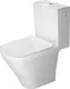 Duravit DuraStyle Gulvst&#229;ende toalett 370x630 mm, Hvit med WonderGliss