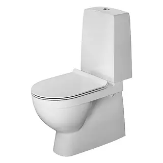 Duravit DuraStyle Gulvst&#229;ende toalett 360x655 mm, uten skyllekant (Rimless)