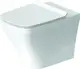 Duravit DuraStyle Gulvst&#229;ende toalett 370x575 mm, Hvit med HygieneGlaze