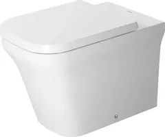 Duravit P3 Comforts Gulvst&#229;ende toalett 380x600 mm, Rimless, Hvit