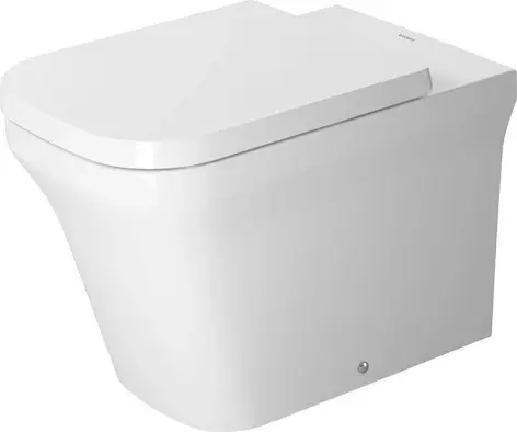 Duravit P3 Comforts Gulvstående toalett 380x600 mm, Rimless, Hvit 
