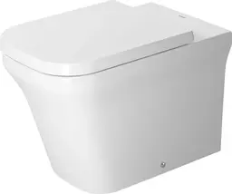Duravit P3 Comforts Gulvstående toalett 380x600 mm, uten skyllekant (Rimless)
