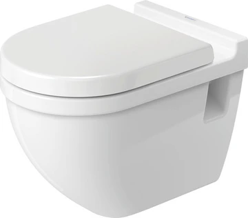 Duravit Starck 3 Vegghengt toalett 365x545 mm, + 5 cm sitteh&#248;yde