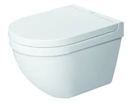 Duravit Starck 3 Compact toalett 375x485 mm, Hvit med HygieneGlaze