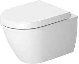 Duravit Darling New Compact toalett 365x485 mm, Hvit med HygieneGlaze