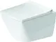 Duravit Viu Compact Vegghengt toalett 365x480 mm, Rimless, Hvit