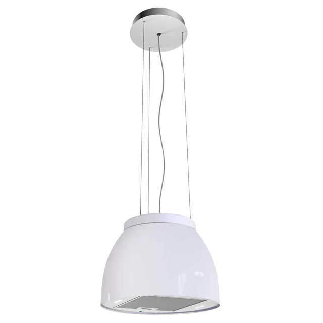 Eico Luna W - Link-2 Ventilator Ø45 cm, Fritthengende, Pearl White 