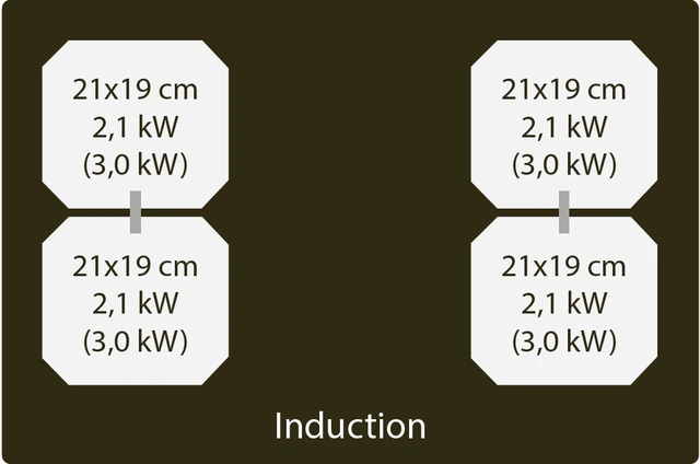 NikolaTesla Switch Glow BL/A/83 Koketopp 83 cm, Integrert ventilator, Sort 