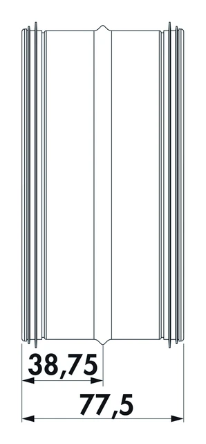 Eico Sammenkopling Ø150 mm, Stål 